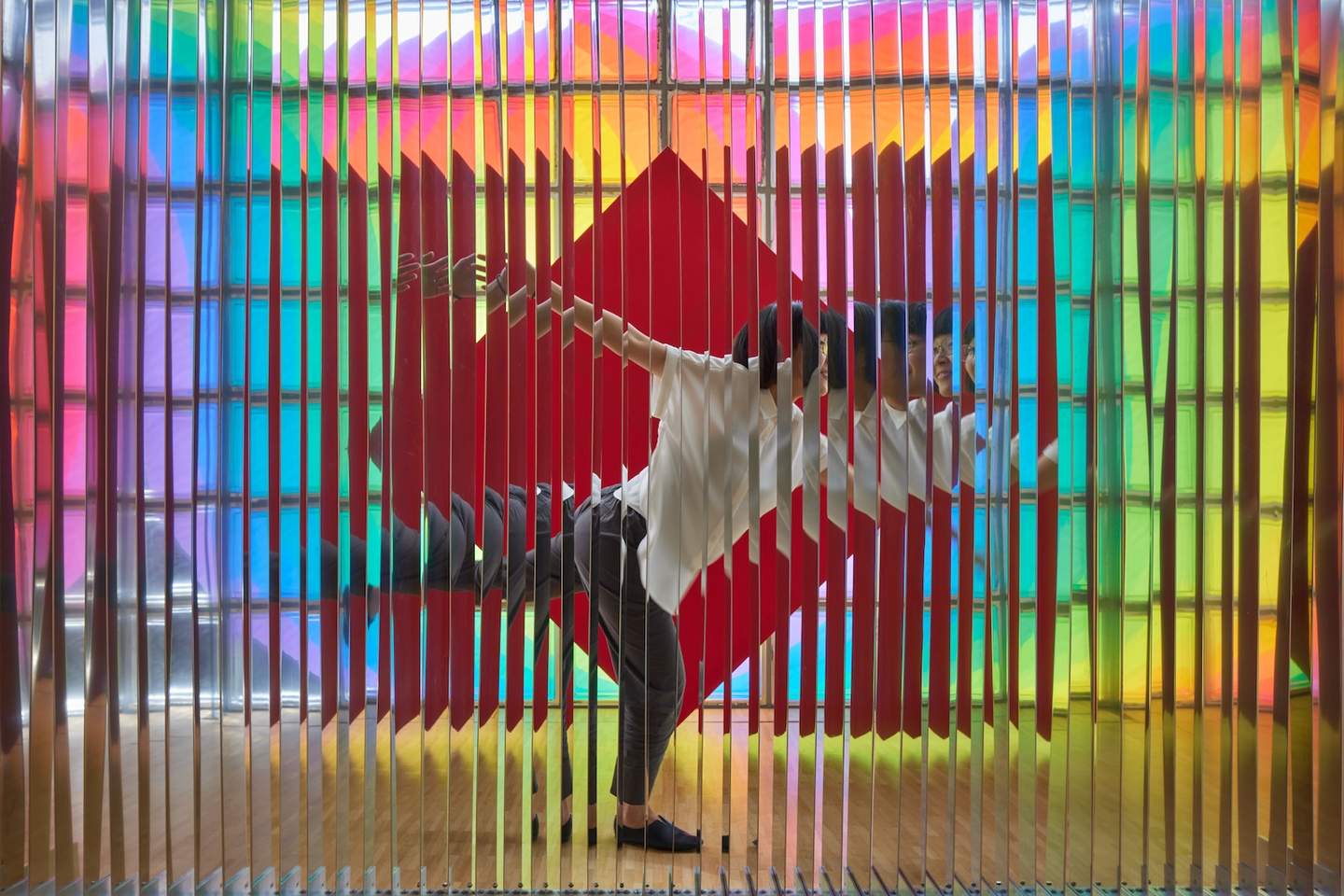 Screen with Reflective Blades 1970-2020 Lent by the Atelier Le Parc 2026