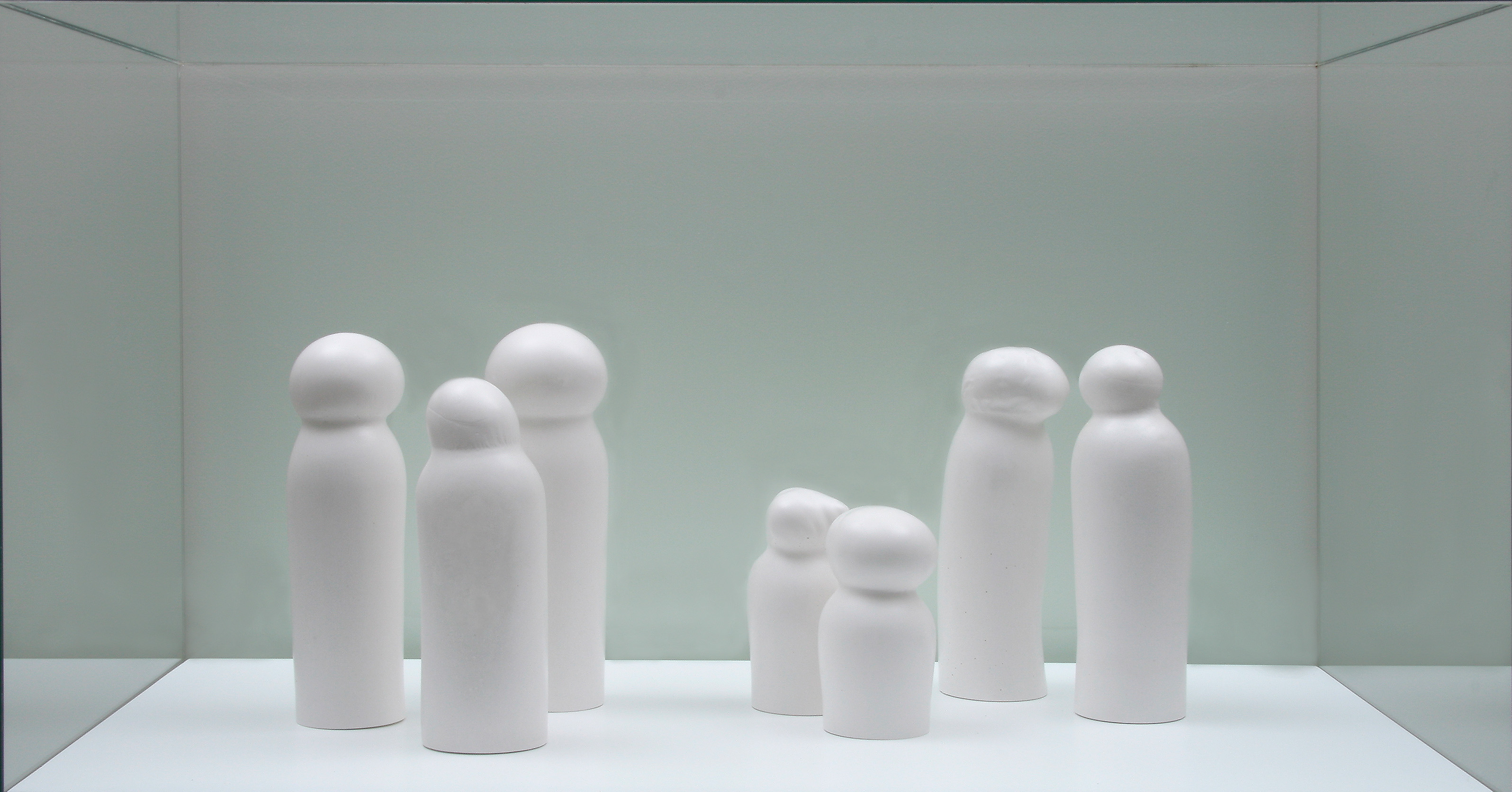Víctor Grippo (Argentina, 1936 - 2002)
Anónimos, 1998–2001
Yeso
Colección Eduardo F. Costantini