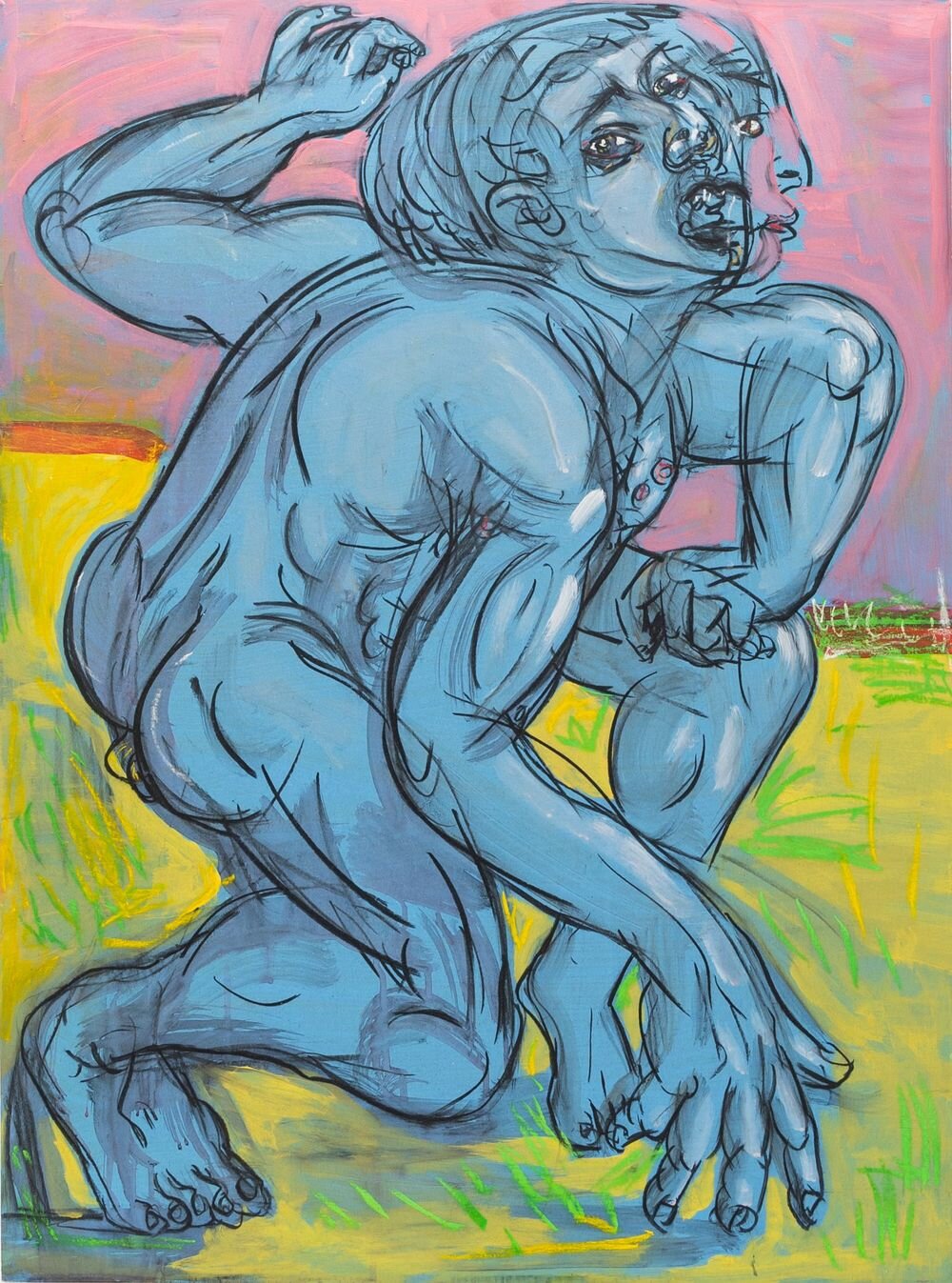 Gonzalo Delgado

Primera piedra , 2017

Pastel y acrílico sobre madera [Pastel and acrylic on wood]

94 x 69 cm