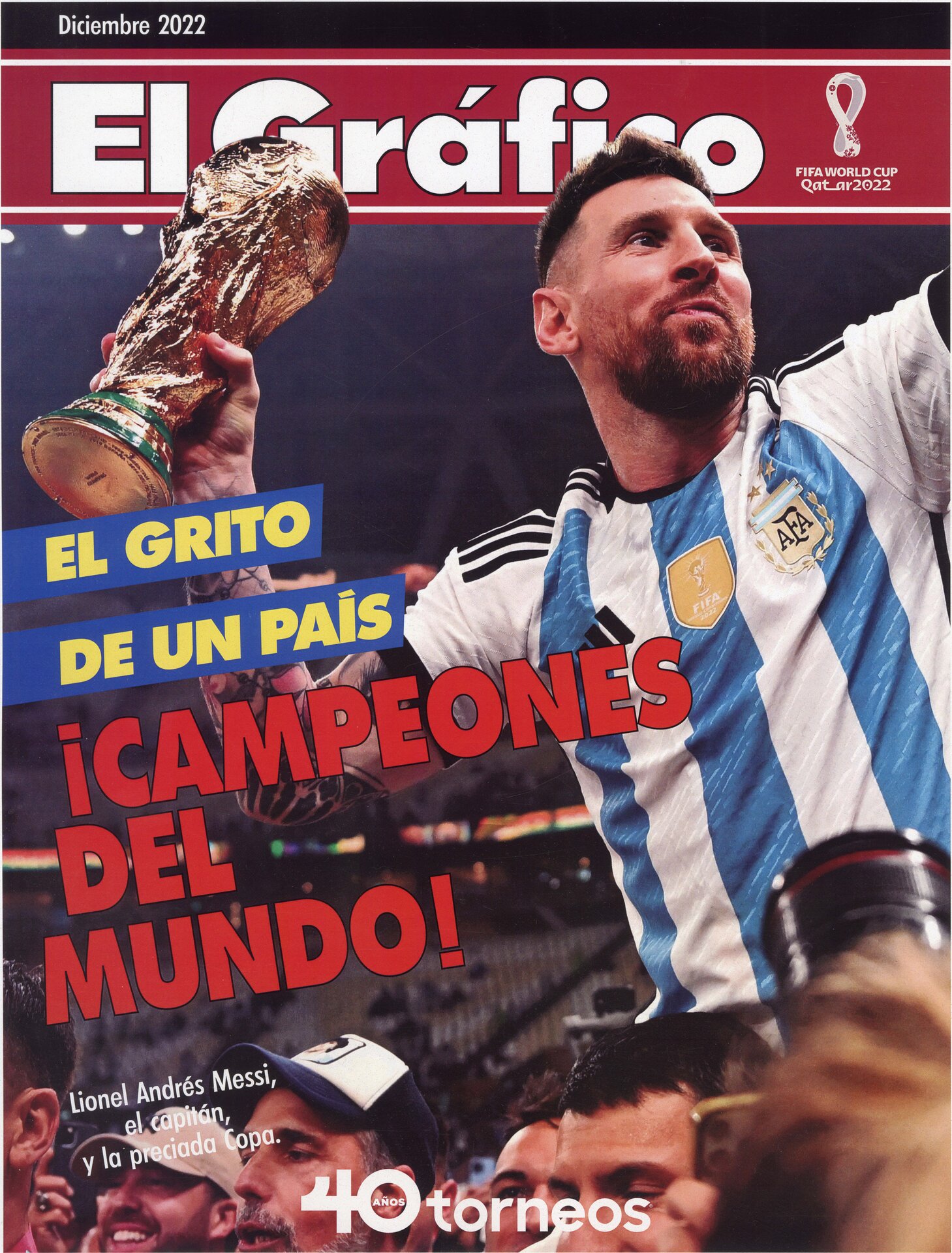 Tapa Edición Especial Mundial 2022 - 18 de diciembre de 2022