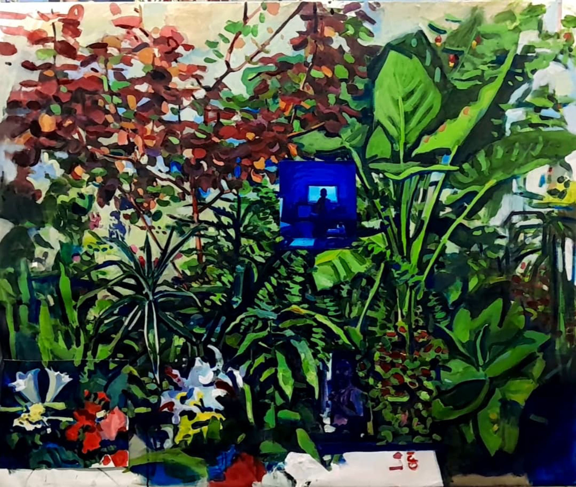 Pablo Noce
Universos paralelos 
Óleo sobre tela 
150 x 120 cm
2024