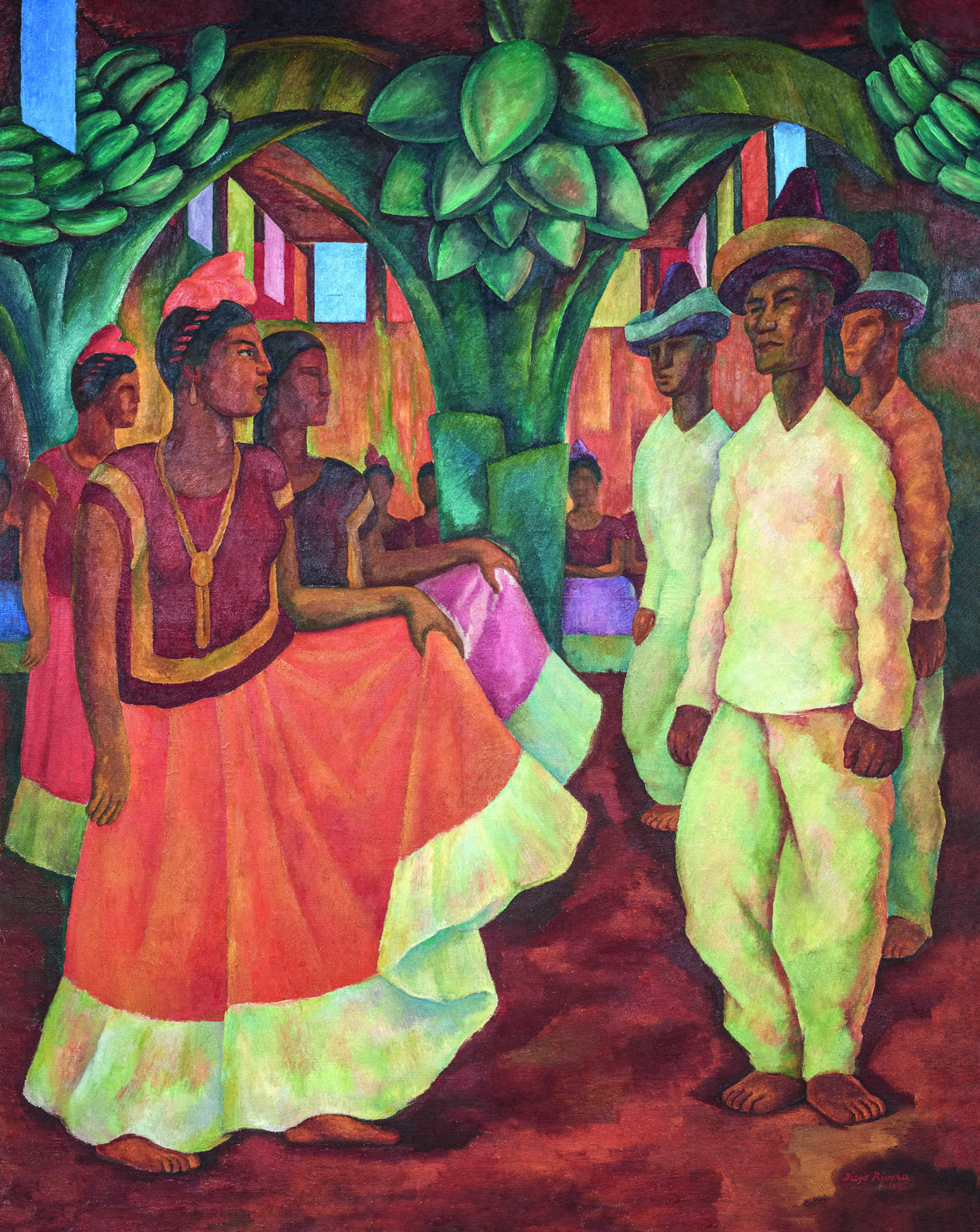 Rivera - Baile de Tehuantepec