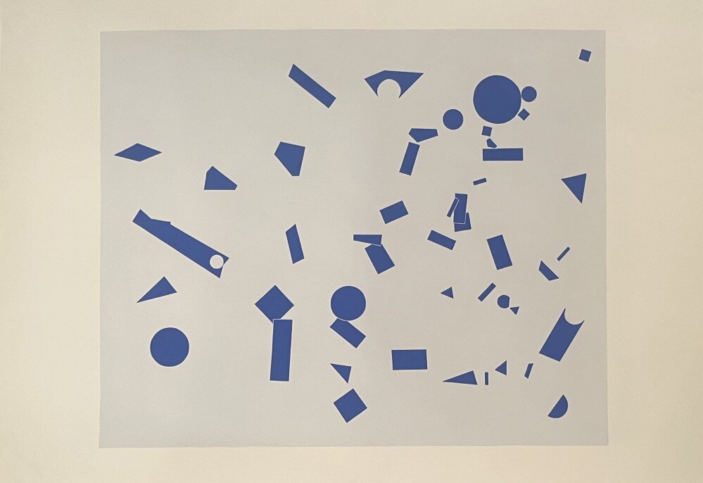 Formas azules
2026
Témpera sobre papel
70 x 100 cm