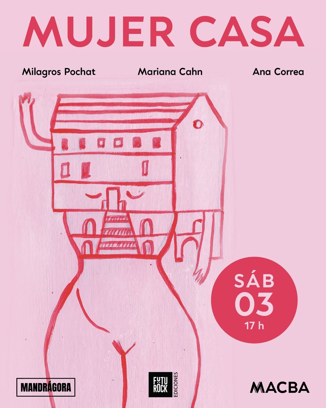 MUJER CASA: conversatorio con Milagros Pochat, Mariana Cahn y Ana Correa
