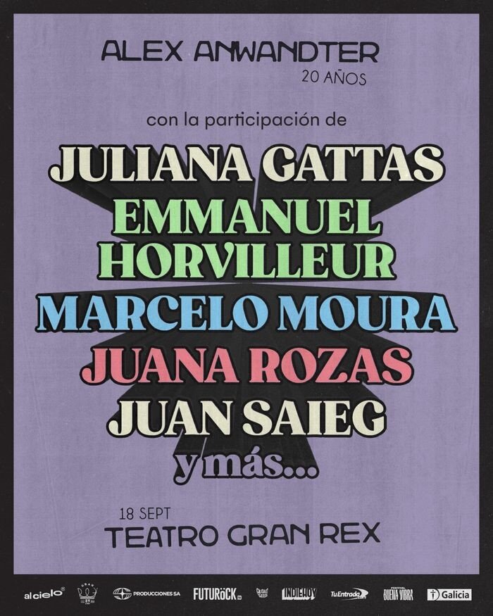 Alex Anwandter celebra 20 años de carrera en su debut en el Gran Rex