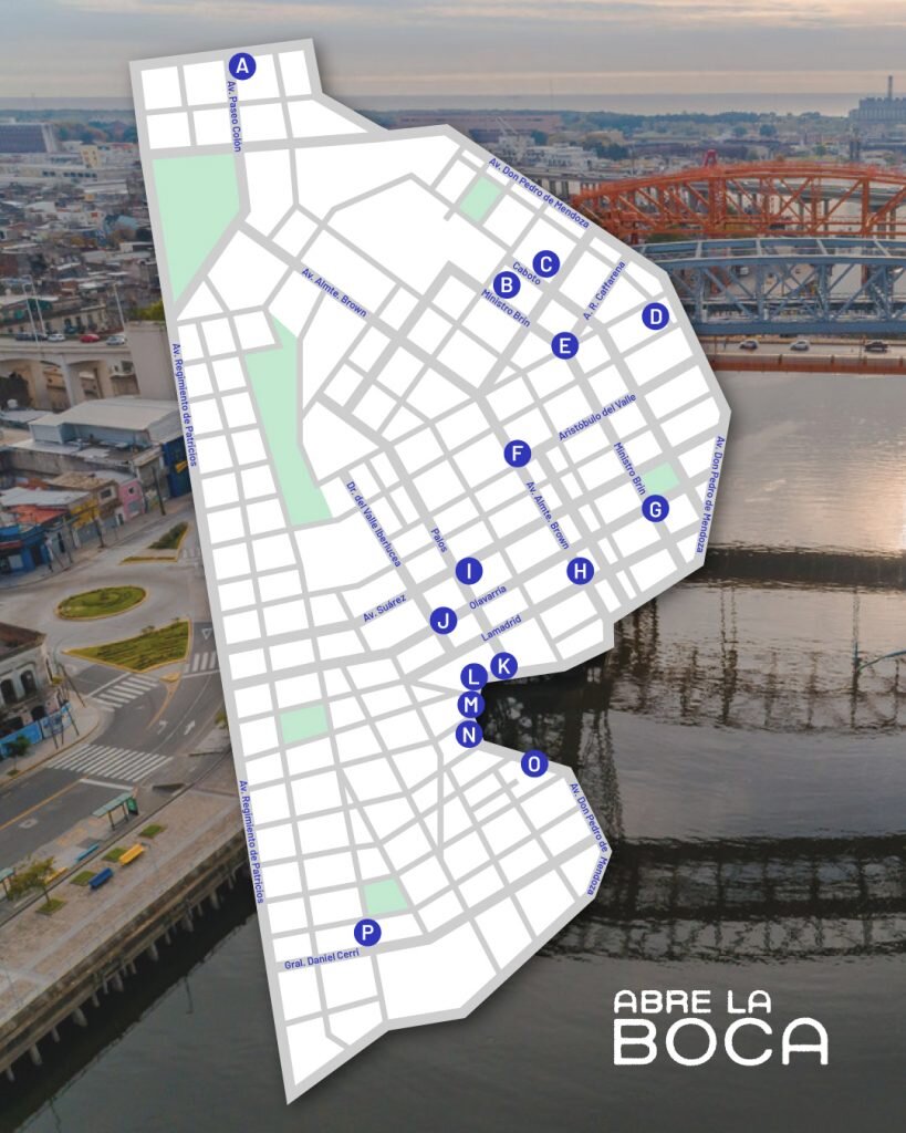 Abre La Boca: un recorrido gratuito en combi por los espacios de arte del barrio