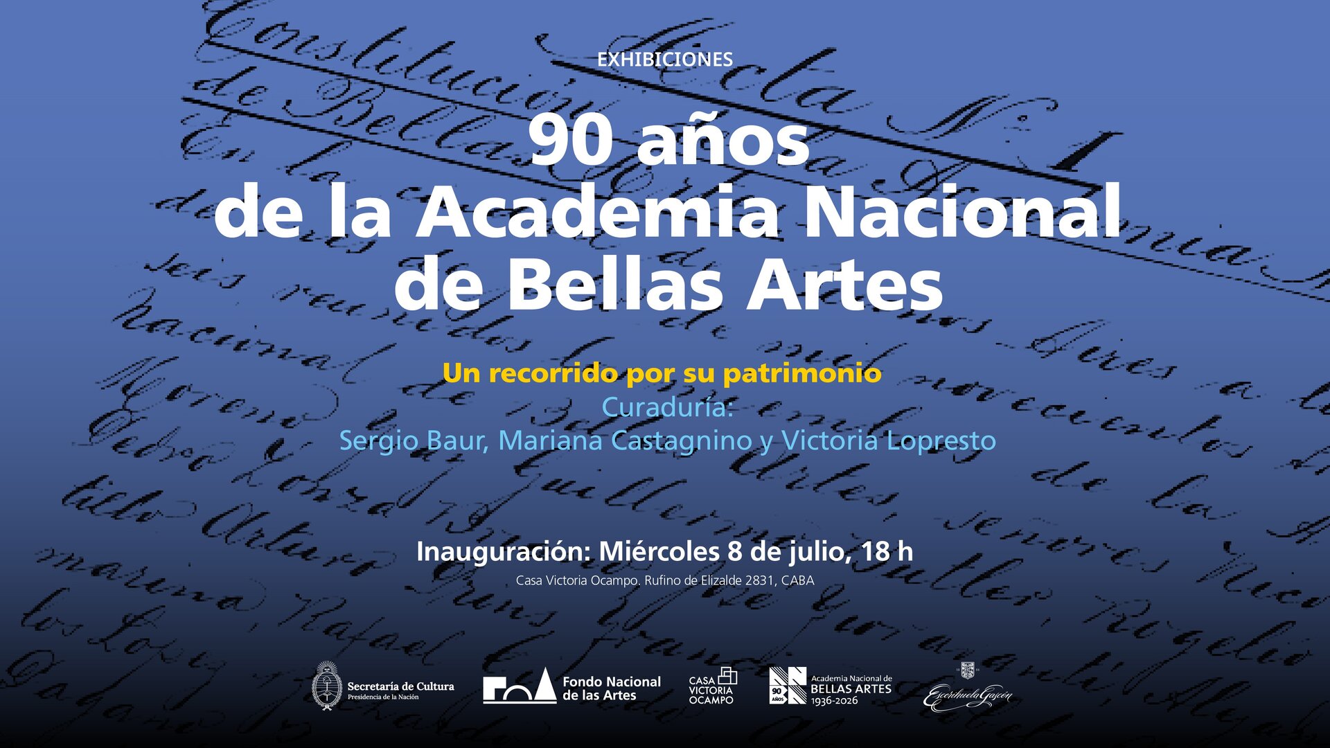 90 años de la Academia Nacional de Bellas Artes. Un recorrido por su patrimonio