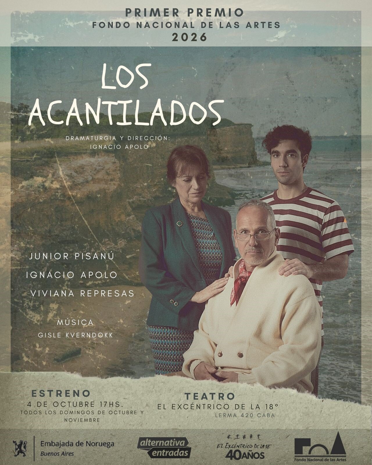 Los acantilados: Ignacio Apolo abre una trilogía en homenaje a Ibsen