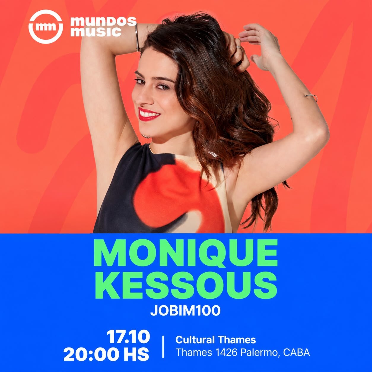 Monique Kessous presenta “Jobim100” en Buenos Aires