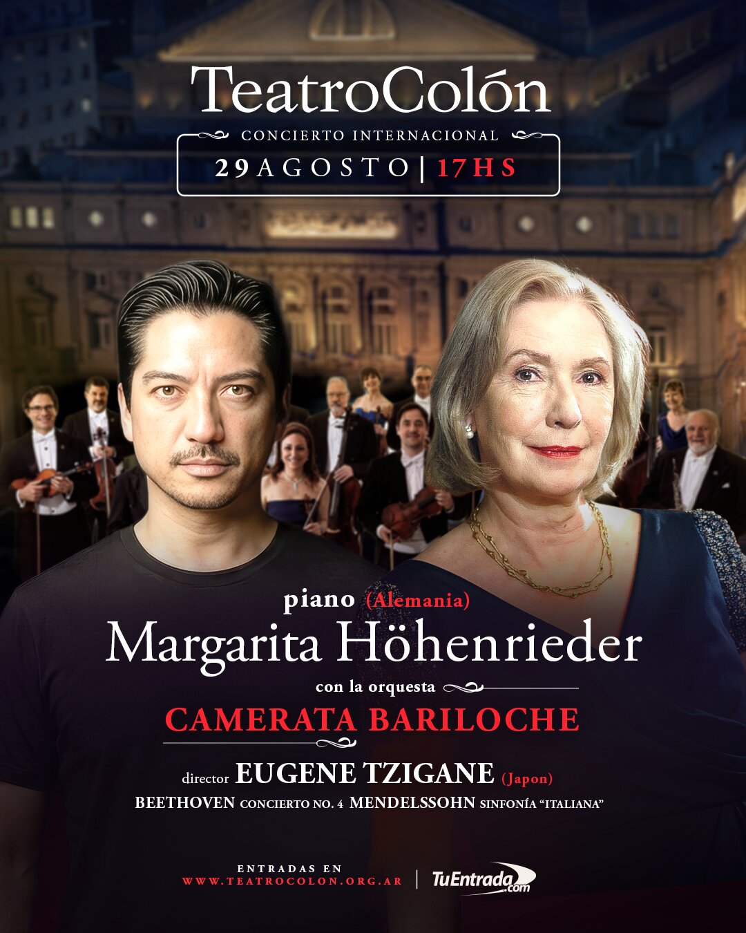 Concierto extraordinario: Margarita Höhenrieder y Camerata Bariloche