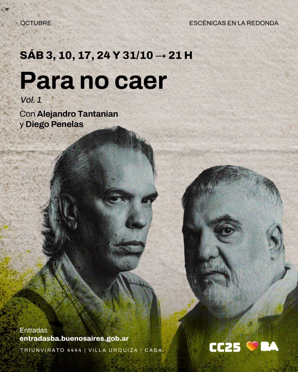 Para no caer: Alejandro Tantanian y Diego Penelas, de Vivaldi a Liliana Felipe