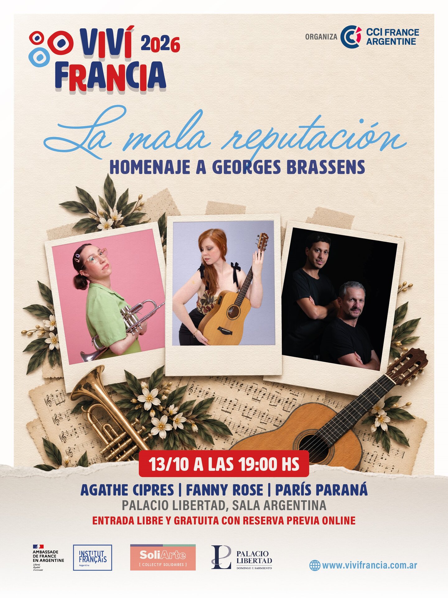 La mala reputación: homenaje a Georges Brassens