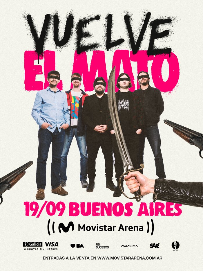 El Mató a un Policía Motorizado repasa su historia en el Movistar Arena