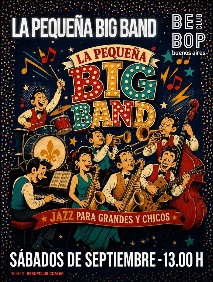 La Pequeña Big Band: jazz y swing para toda la familia