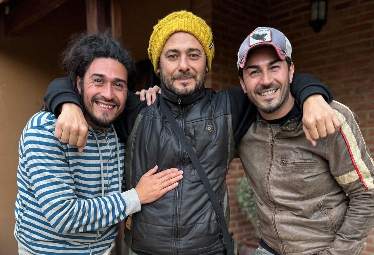 Don Argañaráz  junto a Raly Barrionuevo