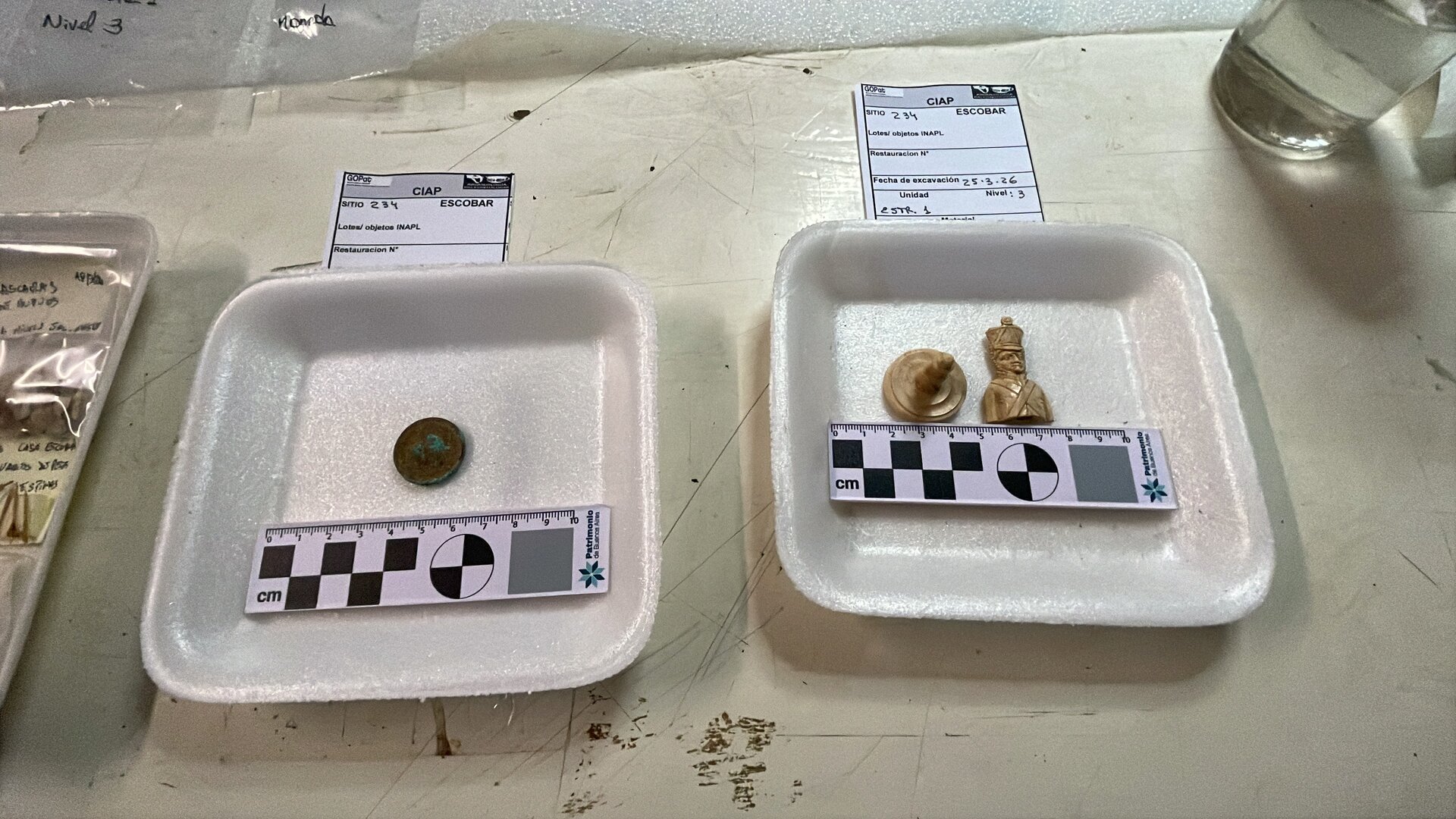 Bajo Casa Blaquier: monedas, agua y rastros de la vida cotidiana porteña