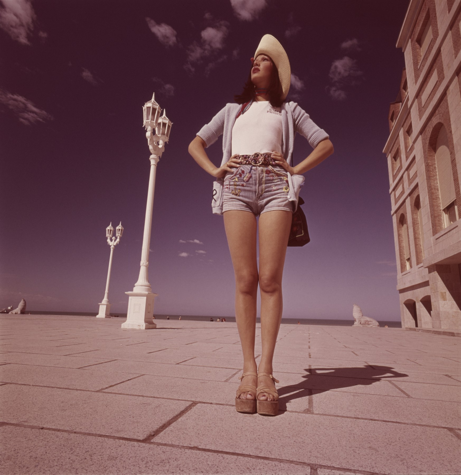 José Luis Perotta. Susana Romero  Mar del Plata (Provincia de Buenos Aires), Argentina, c. 1980